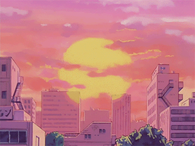 anime sunset